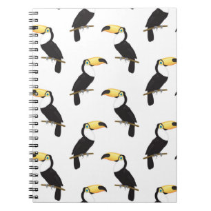 Toucans Anteckningsbok Med Spiral