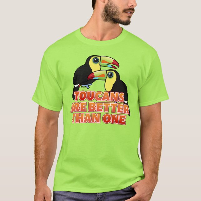 Toucans är bättre än en tee shirt (Framsida)