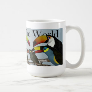 Toucans av världen kaffemugg