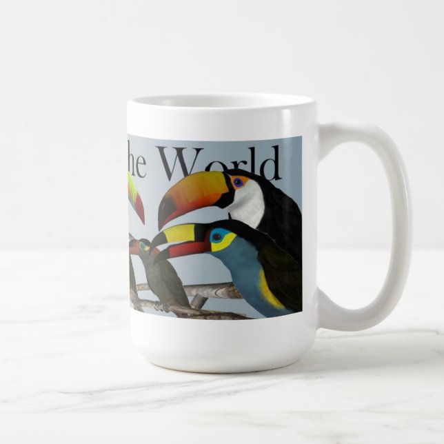 Toucans av världen kaffemugg (Höger)
