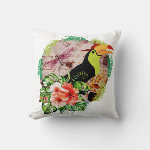 Toucans Magic - Tropical Bird Witchcraft Kudde