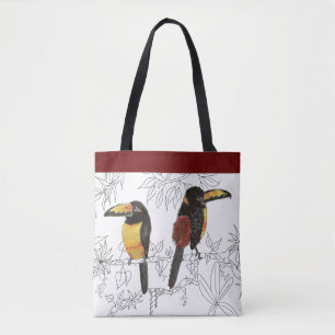 Toucans på en Tote - (1) Tygkasse