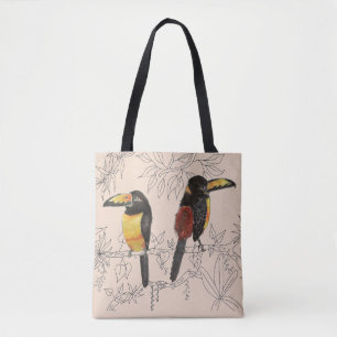 Toucans på en Tote (2) Tygkasse