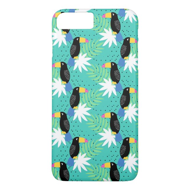 Toucans på kricka Case-Mate iPhone skal (Baksida)