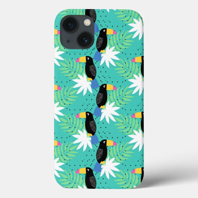 Toucans på Teal (Baksida)