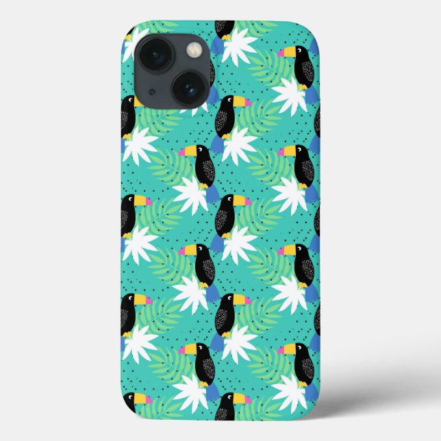 Toucans på Teal (Baksida)