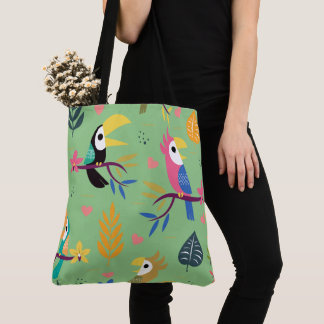 Toucans & Parrots Tygkasse