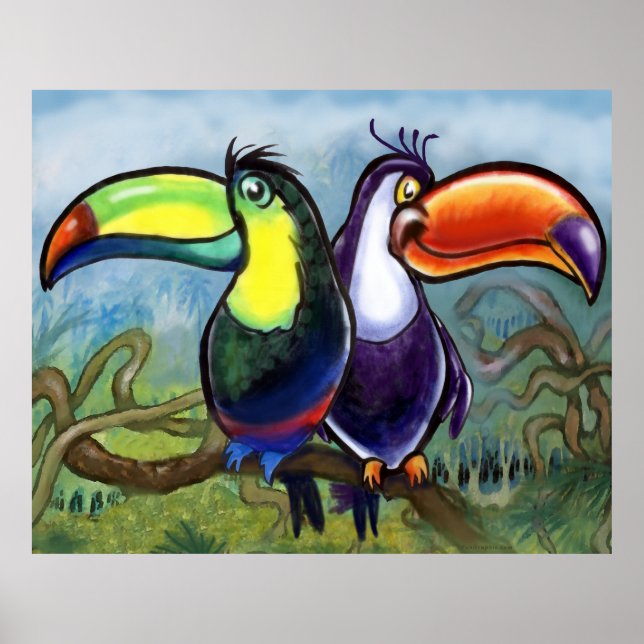 Toucans Poster (Framsidan)