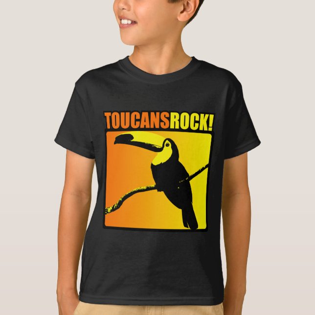 Toucans sten! t shirt (Framsida)