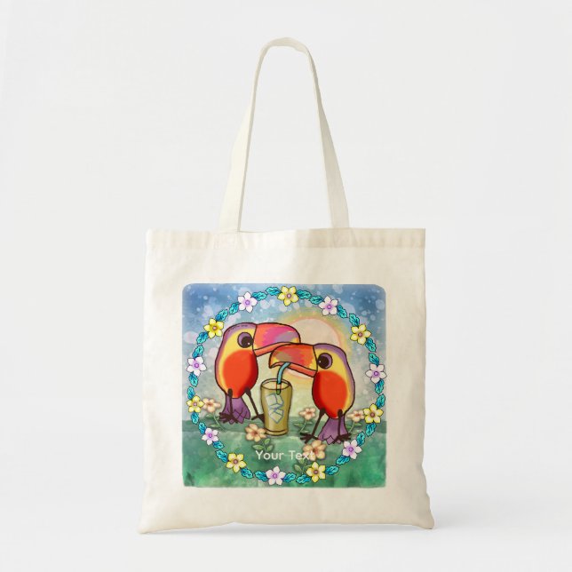 Toucans Tea Tygkasse (Framsidan)