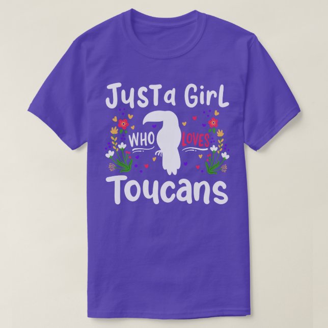 Toucans Toucan Älskare 2 T Shirt (Design framsida)