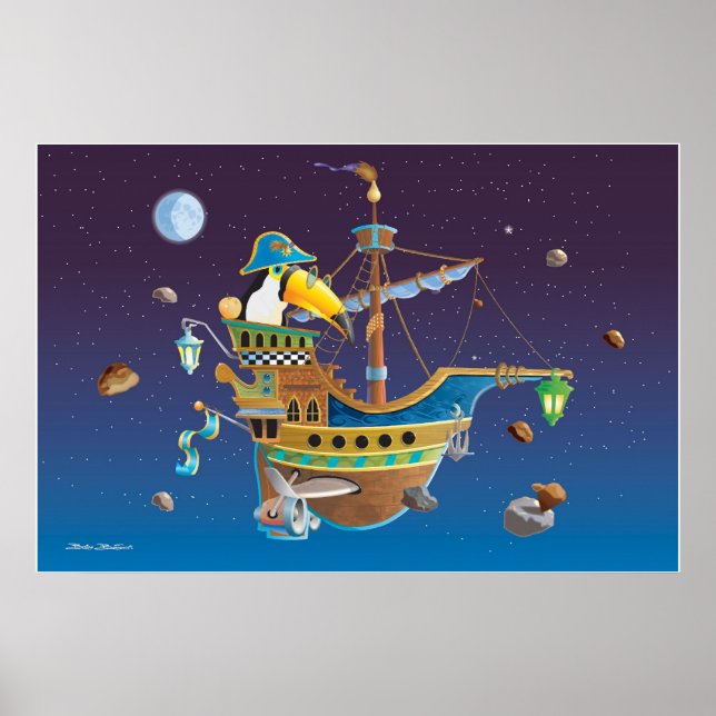 Toucans Voyage Poster (Framsidan)