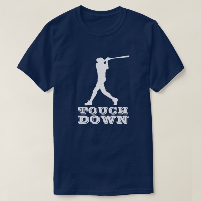 TOUCH DOWN BASEBALL FLADDERMUS SPORTS T-Shirt (Design framsida)