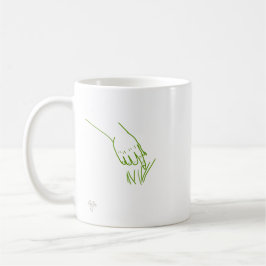 Touch Grass Goblinhand Daryl Linje Konst Rolig Mug Kaffemugg