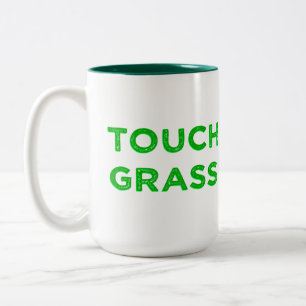 Touch Grass Två-Tonad Mugg