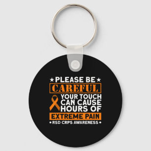 Touch kan orsaka extrem RSD CRPS Awarene Nyckelring