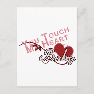 Touch - missa en skrytdesign vykort