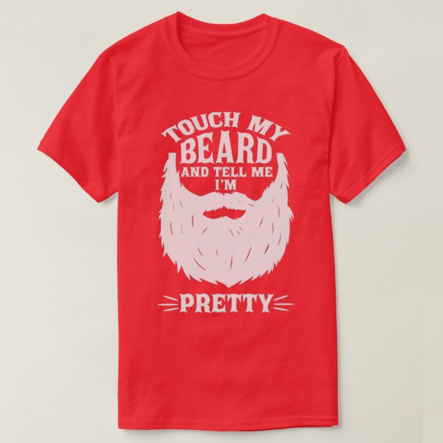 Touch my skard berätta söt Classic TShirt T Shirt (Design framsida)