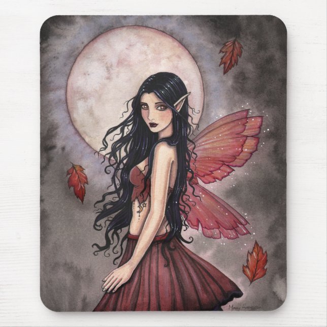 Touch of Autumn Fairy Mousepad Musmatta (Framsidan)