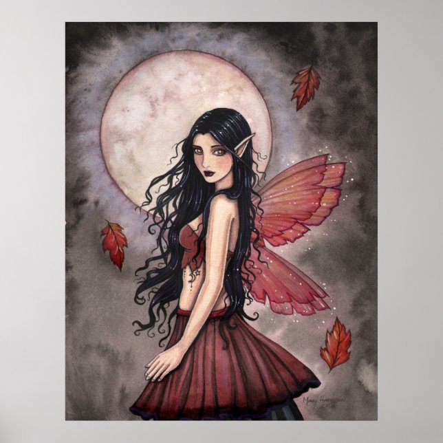 Touch of Autumn Fairy Poster (Framsidan)