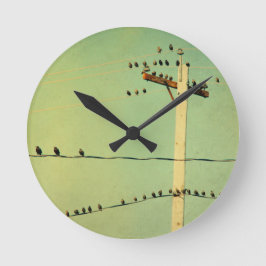 Touch of Lomo Rund Klocka