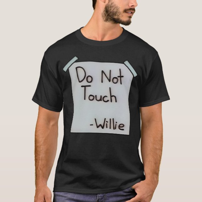 Touch Willie T Shirt (Framsida)