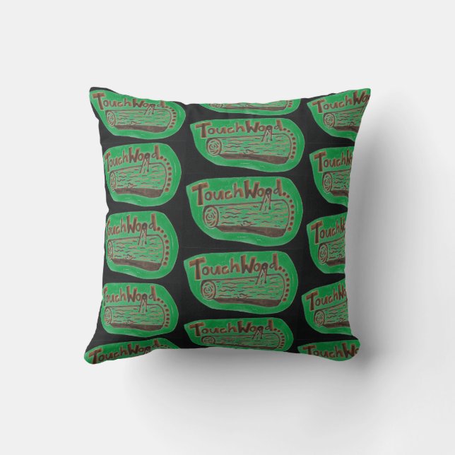 Touch Wood Kudde (Baksida)