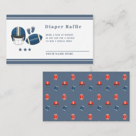 Touchdowand Tiny, Football Baby dusch Tilläggskort