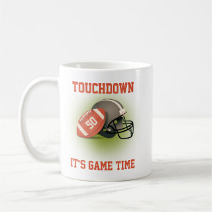 Touchdown 50 Vintagar Fotboll 50:e födelsedagen Kaffemugg