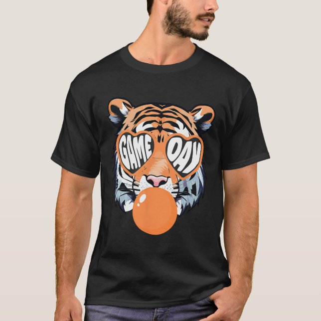 Touchdown Amerikansk fotboll Game Day Thanksgiving T Shirt (Framsida)