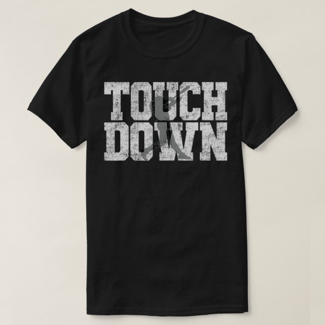 Touchdown Baseball T Shirt (Design framsida)