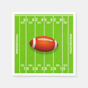Touchdown Fotbollsplan Pappersservett