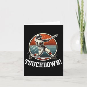 Touchdown Homerun Sport Mash Up Fotboll Baseboll Kort