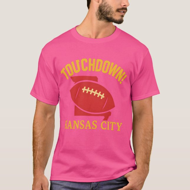 TOUCHDOWN! KANSAS CITY T SHIRT (Framsida)