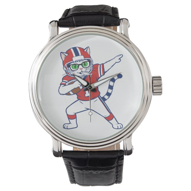 Touchdown Katt  Armbandsur (Framsida)