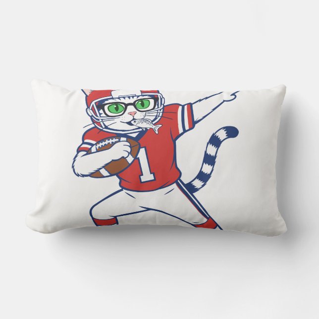 Touchdown Katt  Lumbarkudde (Framsida)