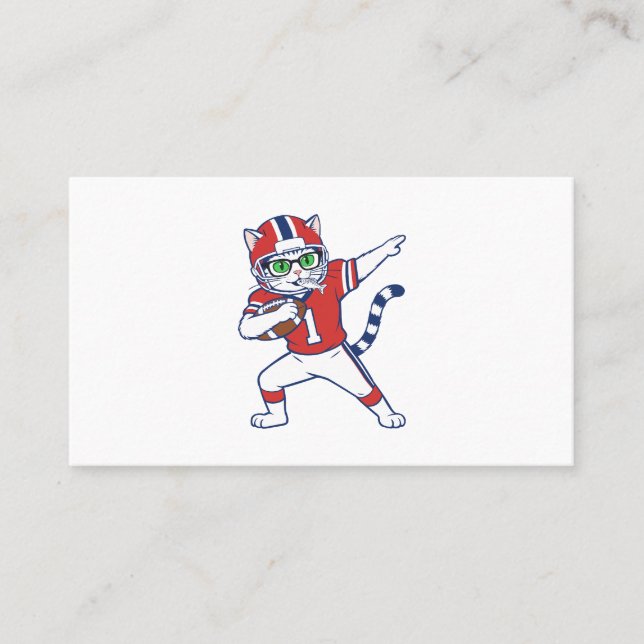 Touchdown Katt  Visitkort (Framsida)