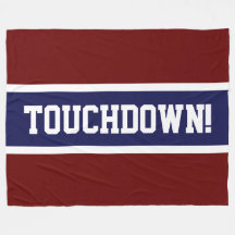 TOUCHDOWN Navy Blue Bold Red White Rand