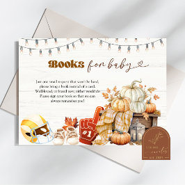 Touchdown och Tiny Toes Baby Shower-böcker för beb Tilläggskort
