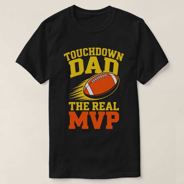 Touchdown Pappa T-shirt (Design framsida)