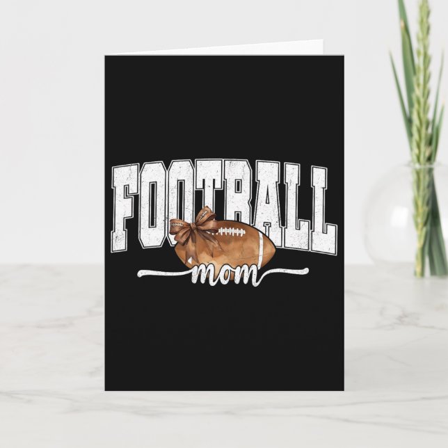 Touchdown Season American Footll Mom Game Day Than Kort (Framsida)