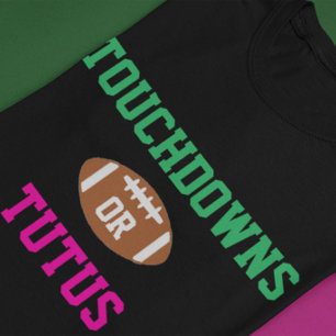 Touchdowns eller Tutus Könsbestämning T Shirt