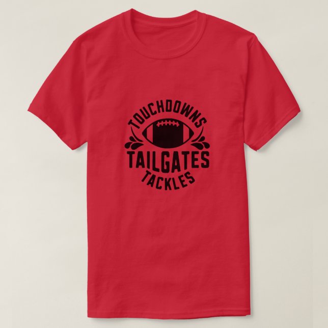 Touchdowns-skräddargates01 T Shirt (Design framsida)