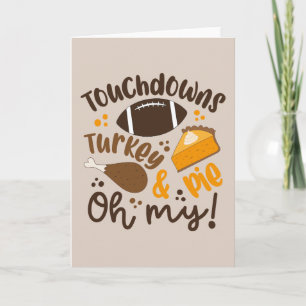 Touchdowns Turkiet & Paj Åh Min Kort