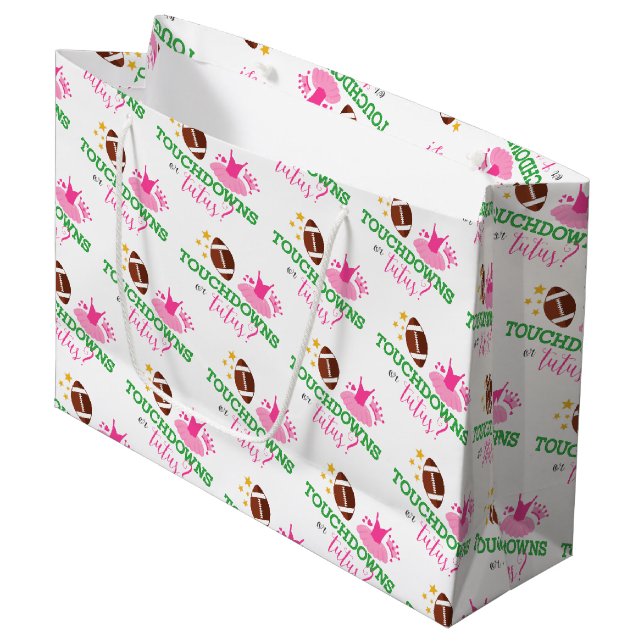 Touchdowor eller Tutus Gender Reveal (Framsidan Vinklad)