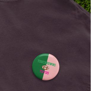 Touchdowor eller Tutus Gender Reveal Knapp