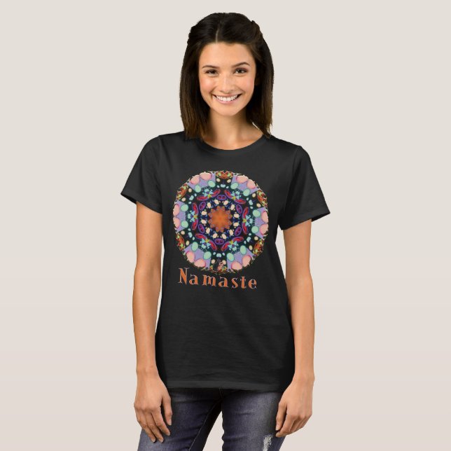 Touche Namaste Kalejdoskop T-shirt (Hel framsida)