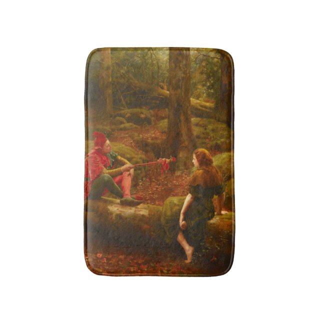 Touchstone and Audrey (In the Forest of Arden) Badrumsmatta (Framsidan (Vertikal))