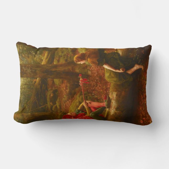 Touchstone and Audrey (In the Forest of Arden) Lumbarkudde (Framsida)