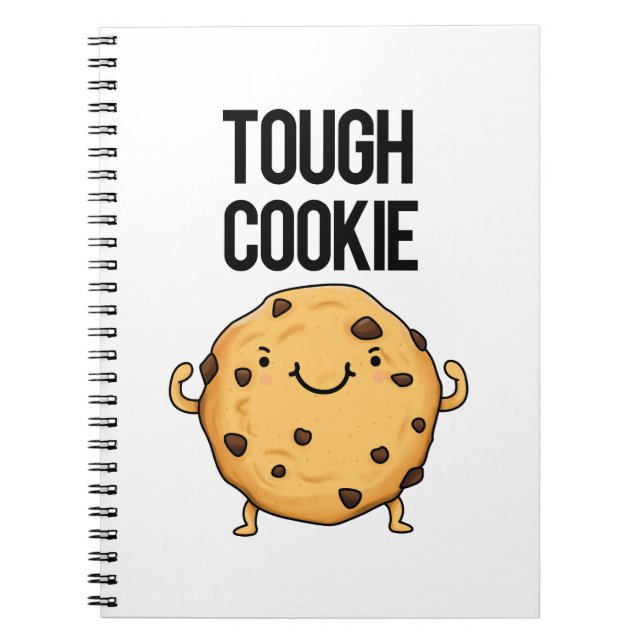 Tough Cookie Rolig Cookie Puns  Anteckningsbok (Framsidan)